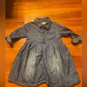 Denim dress toddler
